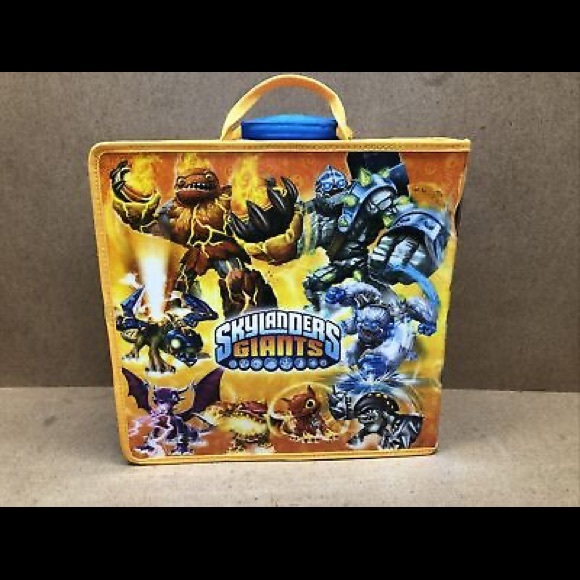 Skylanders Giants Large Carry Case Holder Travel Bag Video Game Tote/ Dividers - Picture 3 of 11